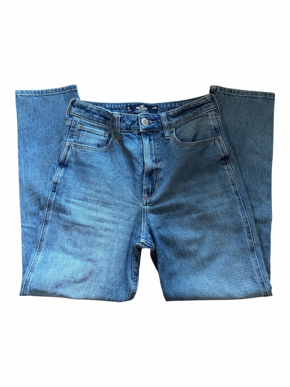 Hollister W26R/2R Ultra High-Rise Mom Jean Vintage Stretch